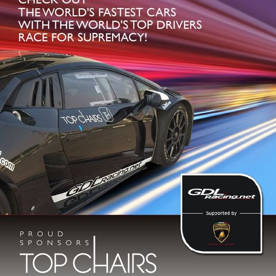 تفتخر TOP CHAIRS بكونها رعاة GDL Racing