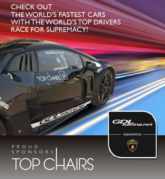 تفتخر TOP CHAIRS بكونها رعاة GDL Racing