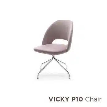 Vicky Italian metal chair