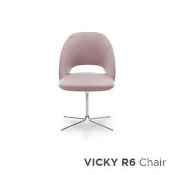 Vicky Italian metal chair