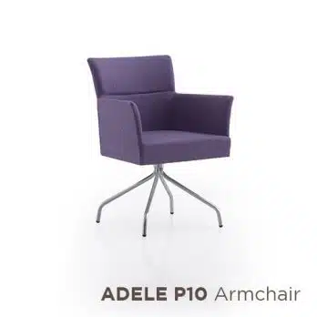 Adele Italian metal chair