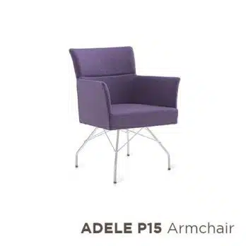 Adele Italian metal chair