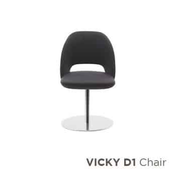 Vicky Italian metal chair