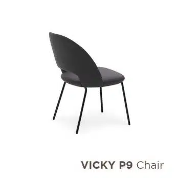 Vicky Italian metal chair