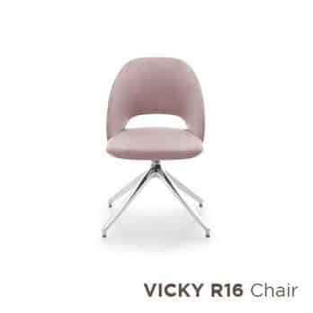 Vicky Italian metal chair