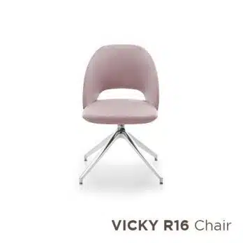 Vicky Italian metal chair