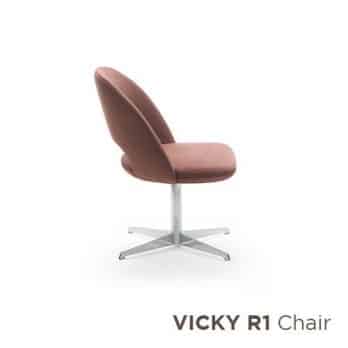 Vicky Italian metal chair