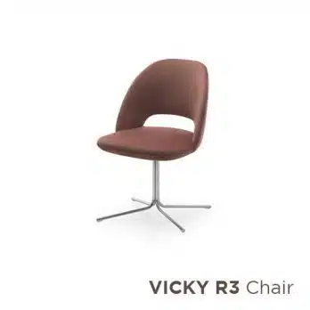 Vicky Italian metal chair