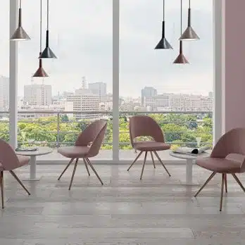 Vicky Italian metal chair