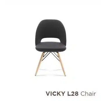 VICKY Wood Italian chair