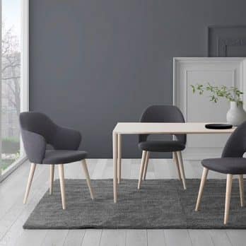 VICKY Wood Italian chair