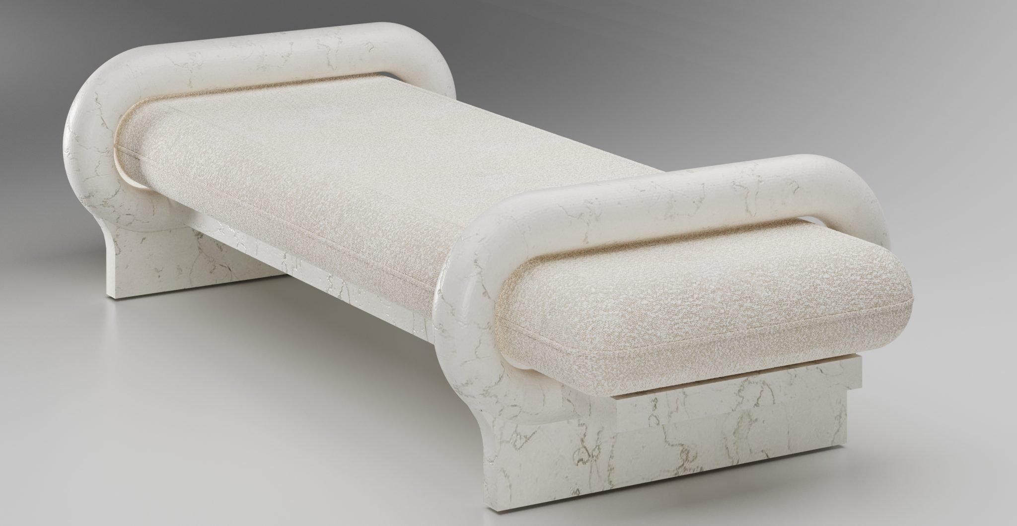 Marble bench